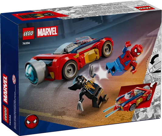 LEGO Marvel 76336 Spider-Man Car vs. Venomized Wolverine