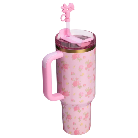 Stanley 1913 x LoveShackFancy Quencher Ibiza Sunset H2.0 Flowstate™ Tumbler | 40 OZ