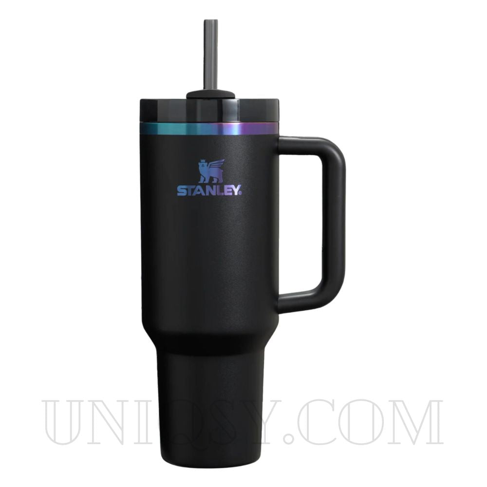 Stanley 40 OZ Tumbler Cup with Handle and Straw - Stainless Steel 1.1L